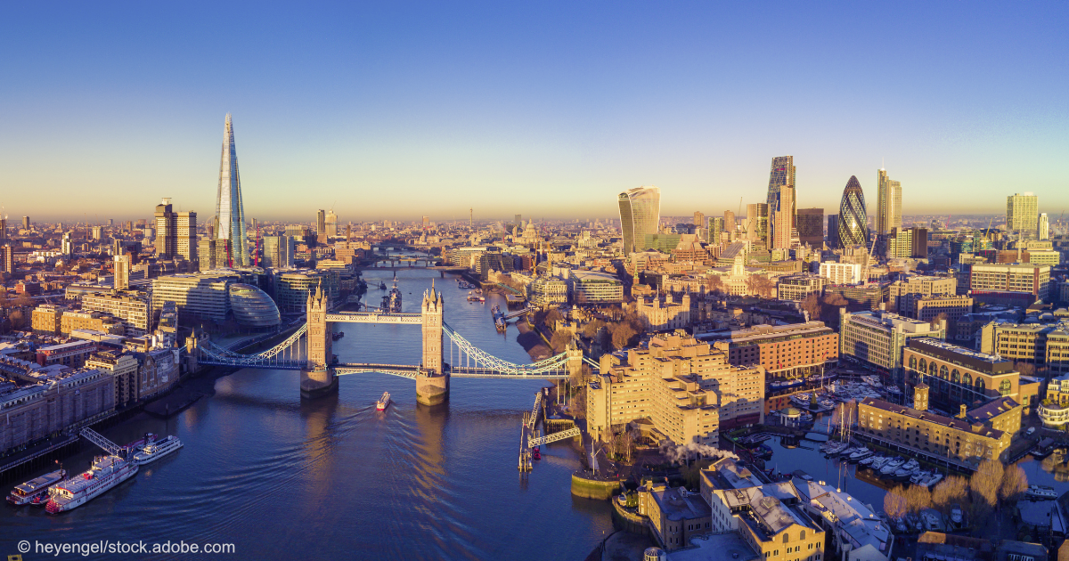 Die Skyline von London