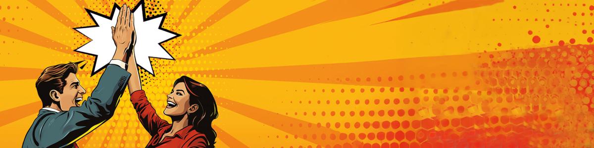 Dekorative Headergrafik